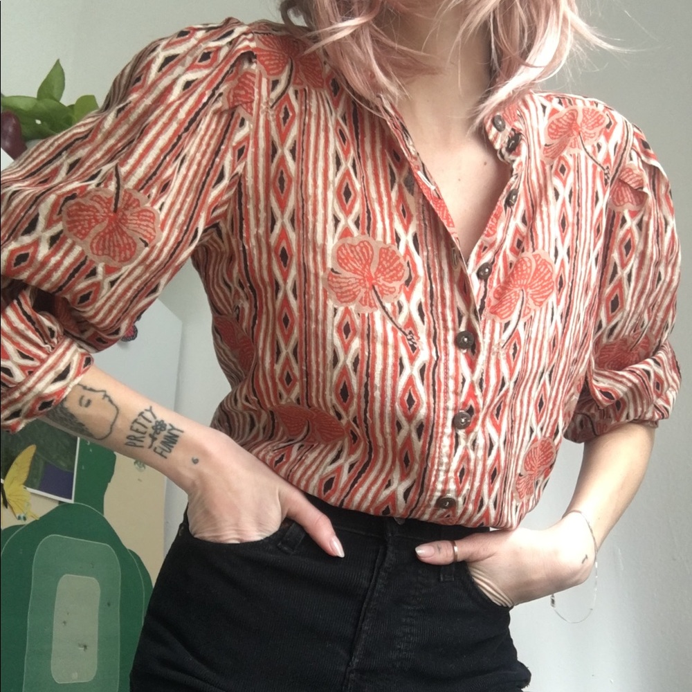 vintage blouse